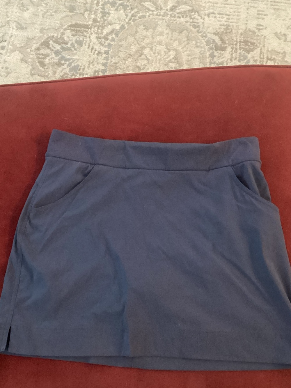 Columbia Navy Athletic Skort with Front Pockets